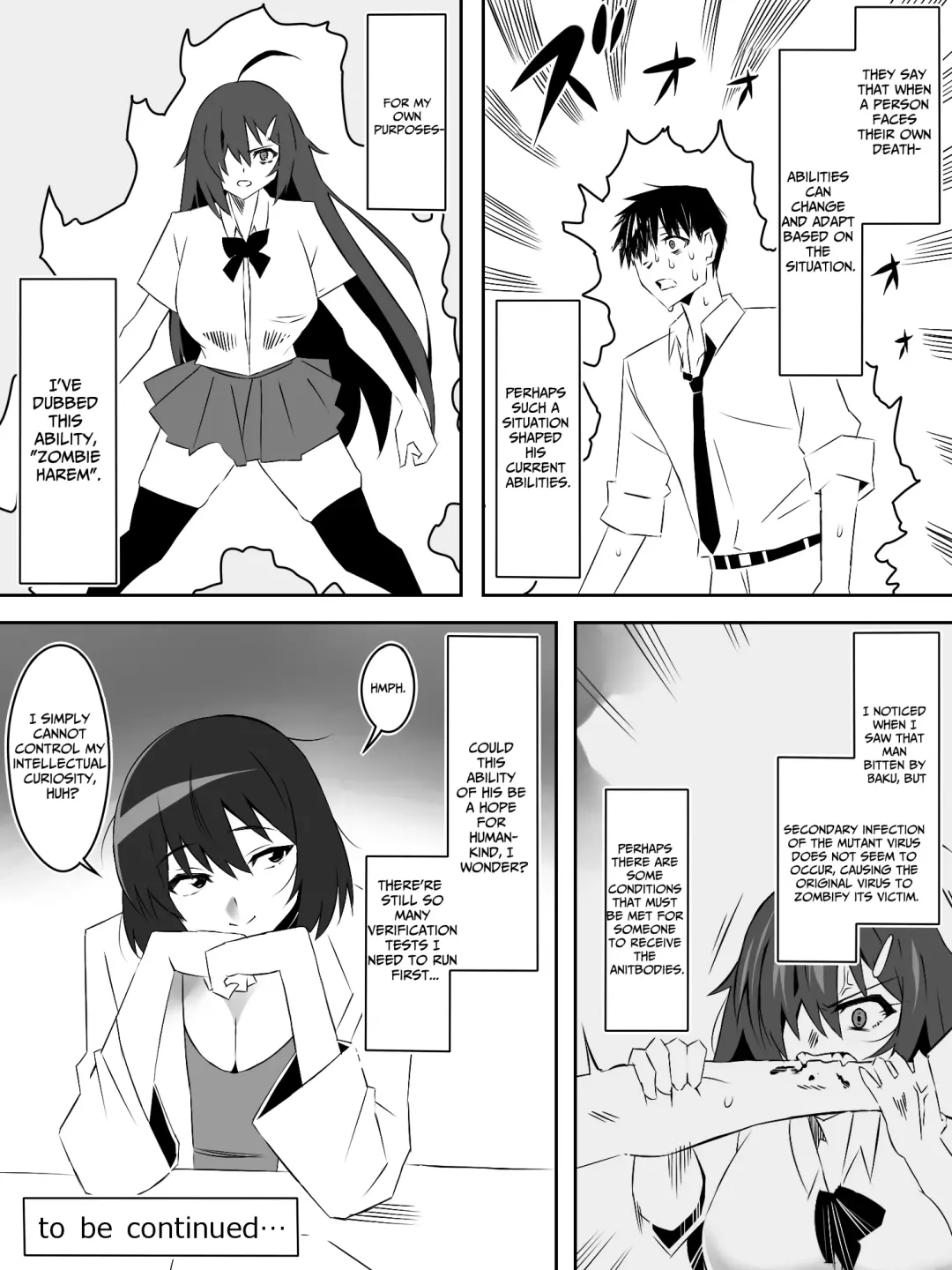 [Kagemusya] Zombie Harem Life ~Koutai Mochi no Ore to Bakunyuu Zombie~ 5 | Zombie Harem Life ~My Immunity and the Big-Titted Zombie~ 5 Fhentai - Page 51