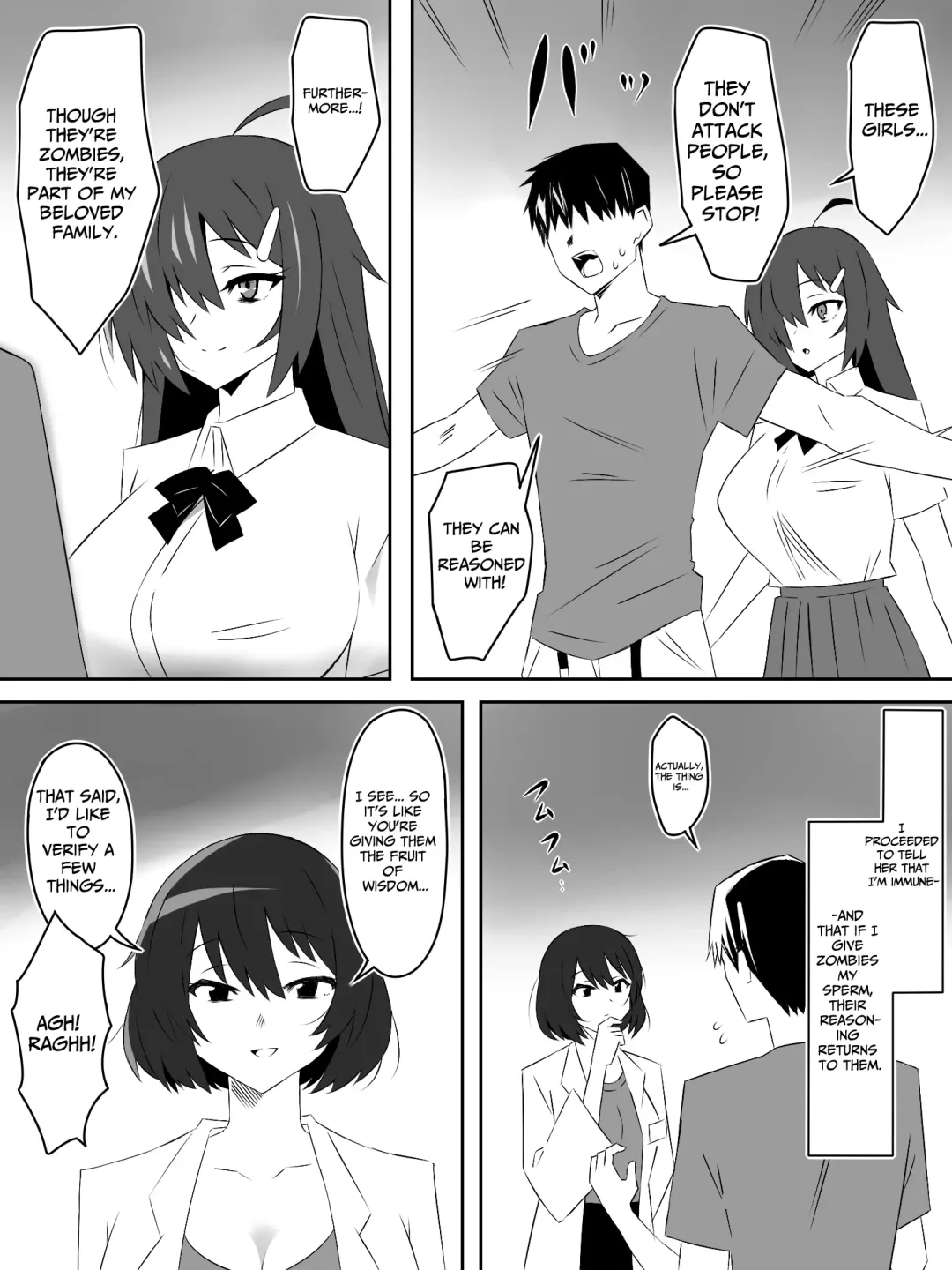 [Kagemusya] Zombie Harem Life ~Koutai Mochi no Ore to Bakunyuu Zombie~ 5 | Zombie Harem Life ~My Immunity and the Big-Titted Zombie~ 5 Fhentai - Page 6