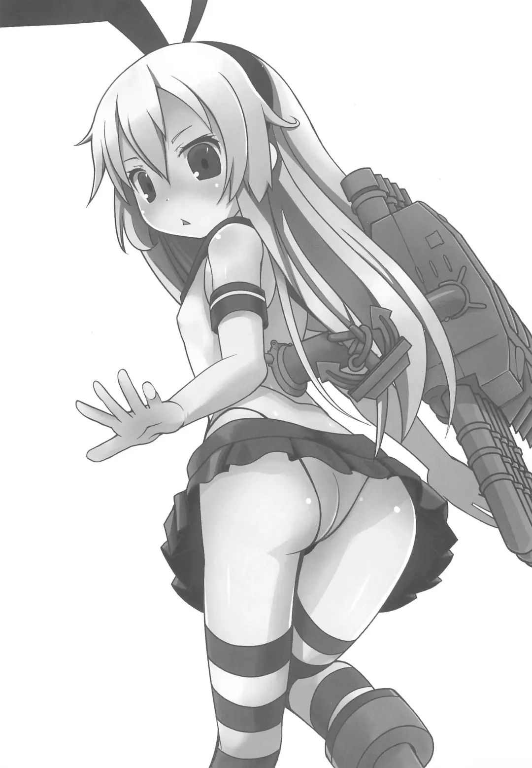 [Fujii Chifumi - Yakuwa Ken] Shimakaze no Z-hata Himopan wa Ushiro ga Marumie deshita Fhentai - Page 3