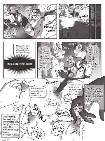 Onna Shinkan to Onna Mahoutsukai no Tatakai  #1 | Fight Between Priestess & Witch #1 Fhentai - Page 4