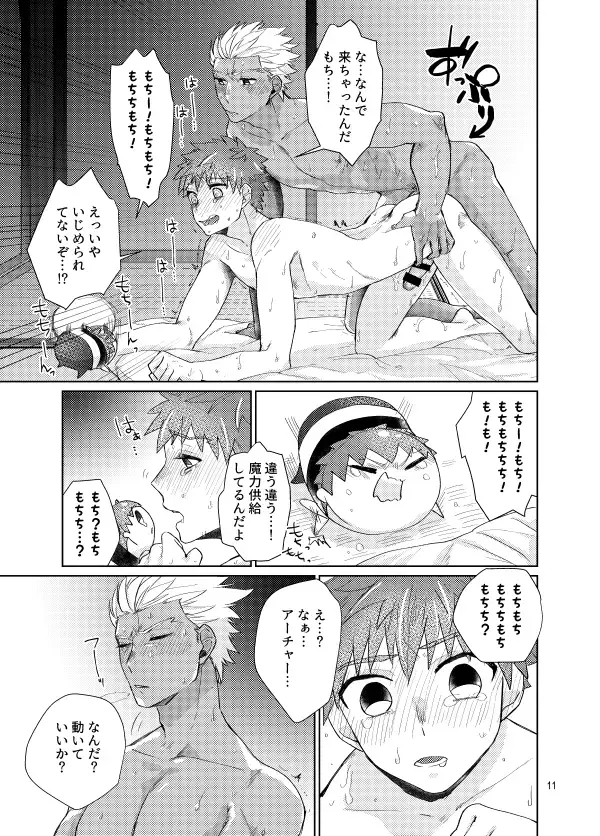 [Kanamasa] Mochishiro wa Emiya Shirou no Tsukaima de Aru Fhentai - Page 9