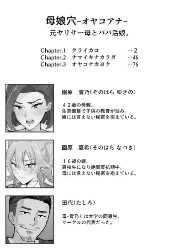 Read [Kameyama Cola] Oyako Ana ~Moto Yariman Haha to Papa-katsu Musume~ - Fhentai