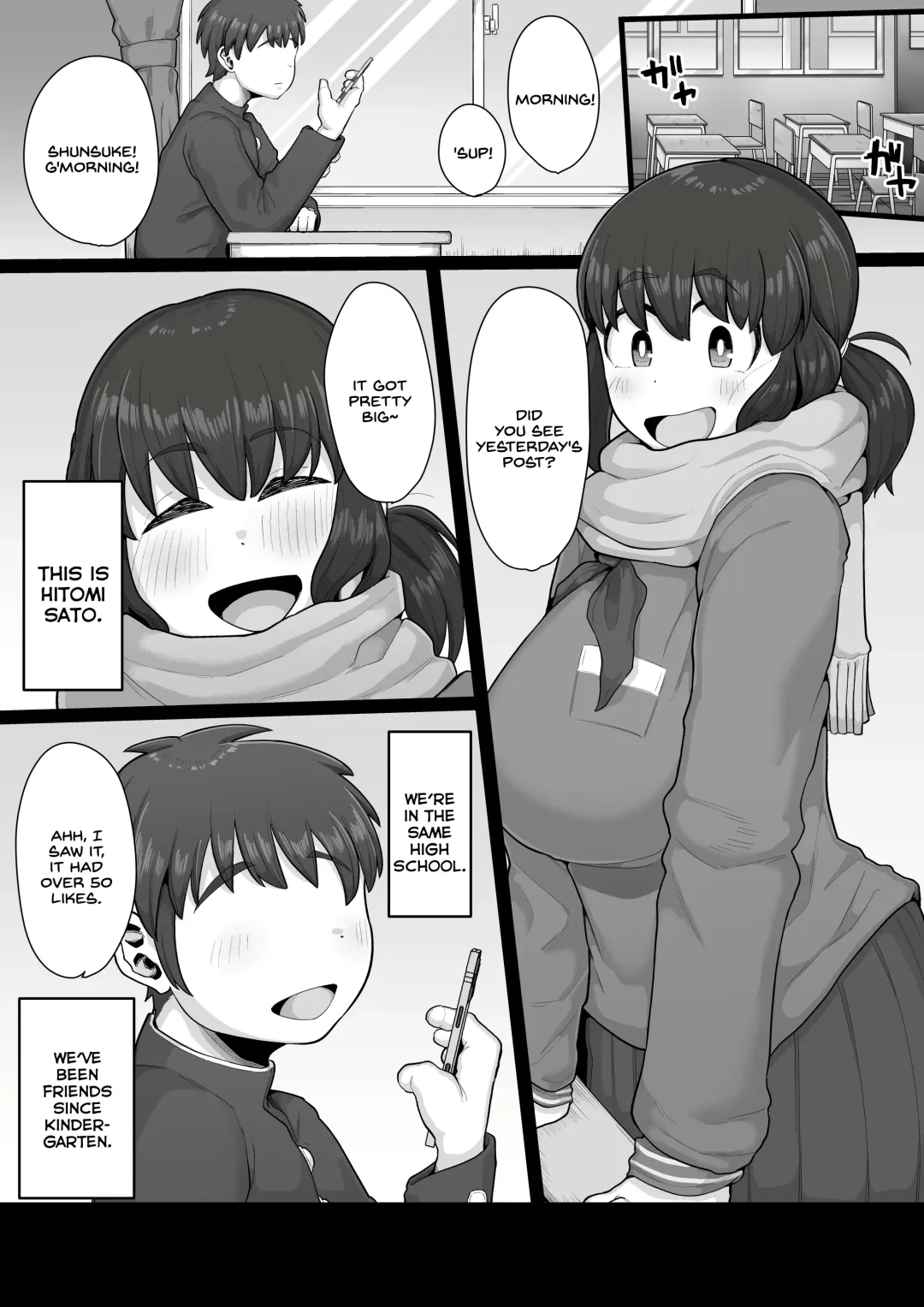 [Shrimp Cake] Tsukiau nara Tayorinai Yowao yori Anshinkan no Aru Kyokon no Futanari da yo ne Fhentai - Page 4