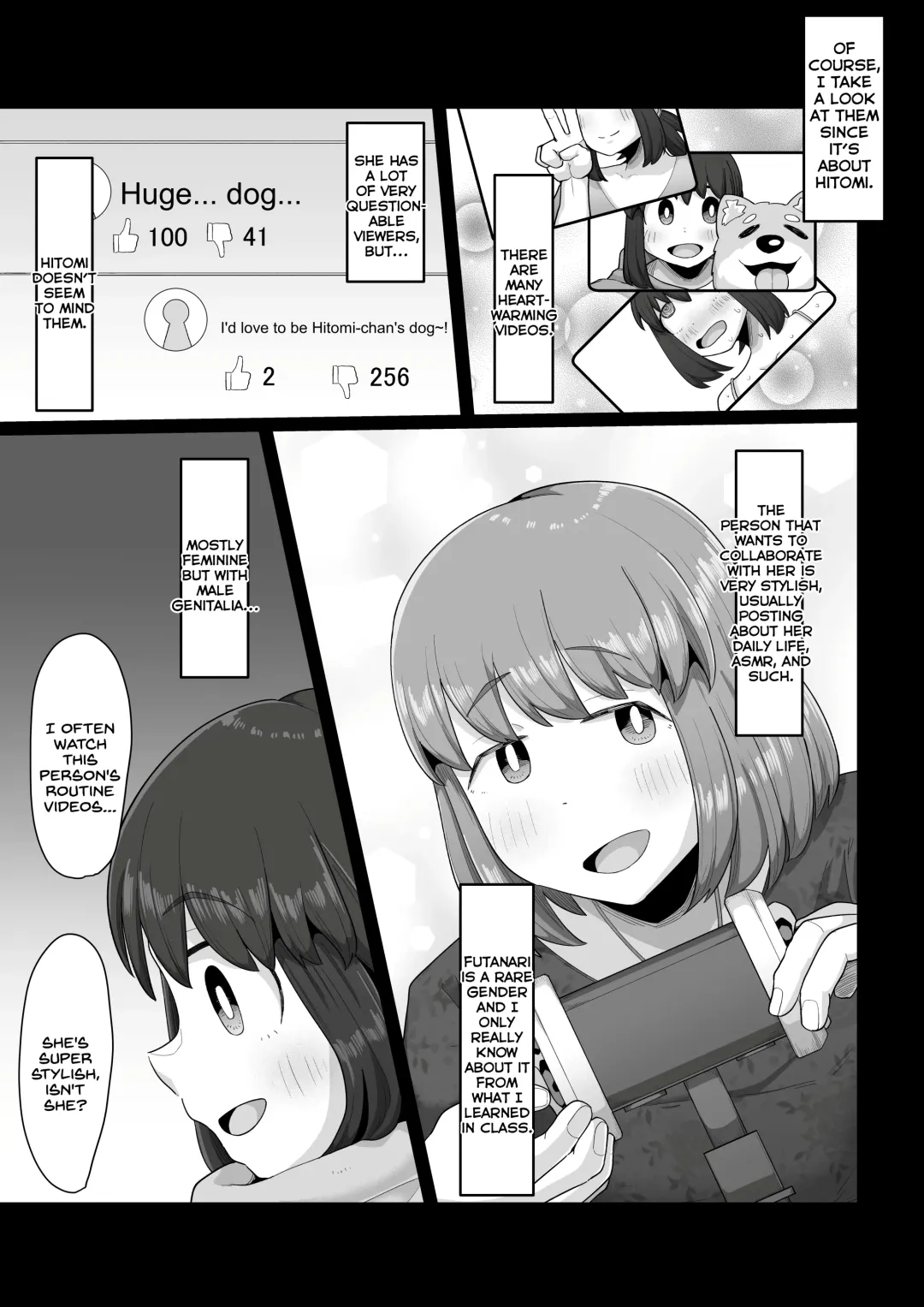 [Shrimp Cake] Tsukiau nara Tayorinai Yowao yori Anshinkan no Aru Kyokon no Futanari da yo ne Fhentai - Page 7