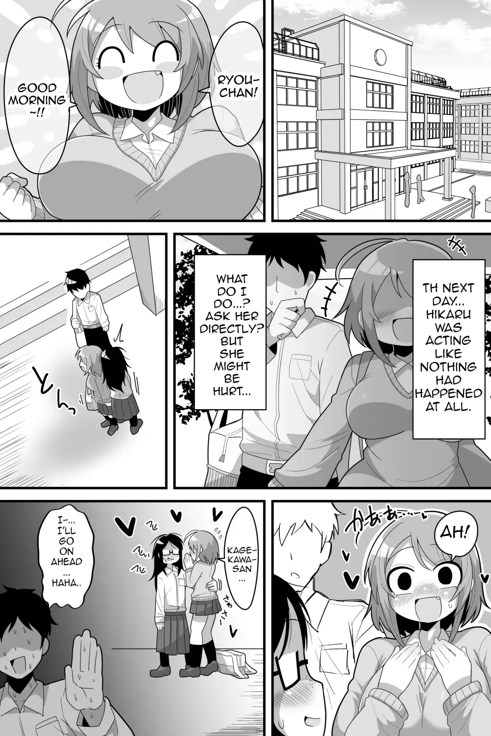 [Dakkoku Jiro] Futanari Nekura Onna ni Boku | A Story About a Gloomy Futanari Girl Fhentai - Page 16
