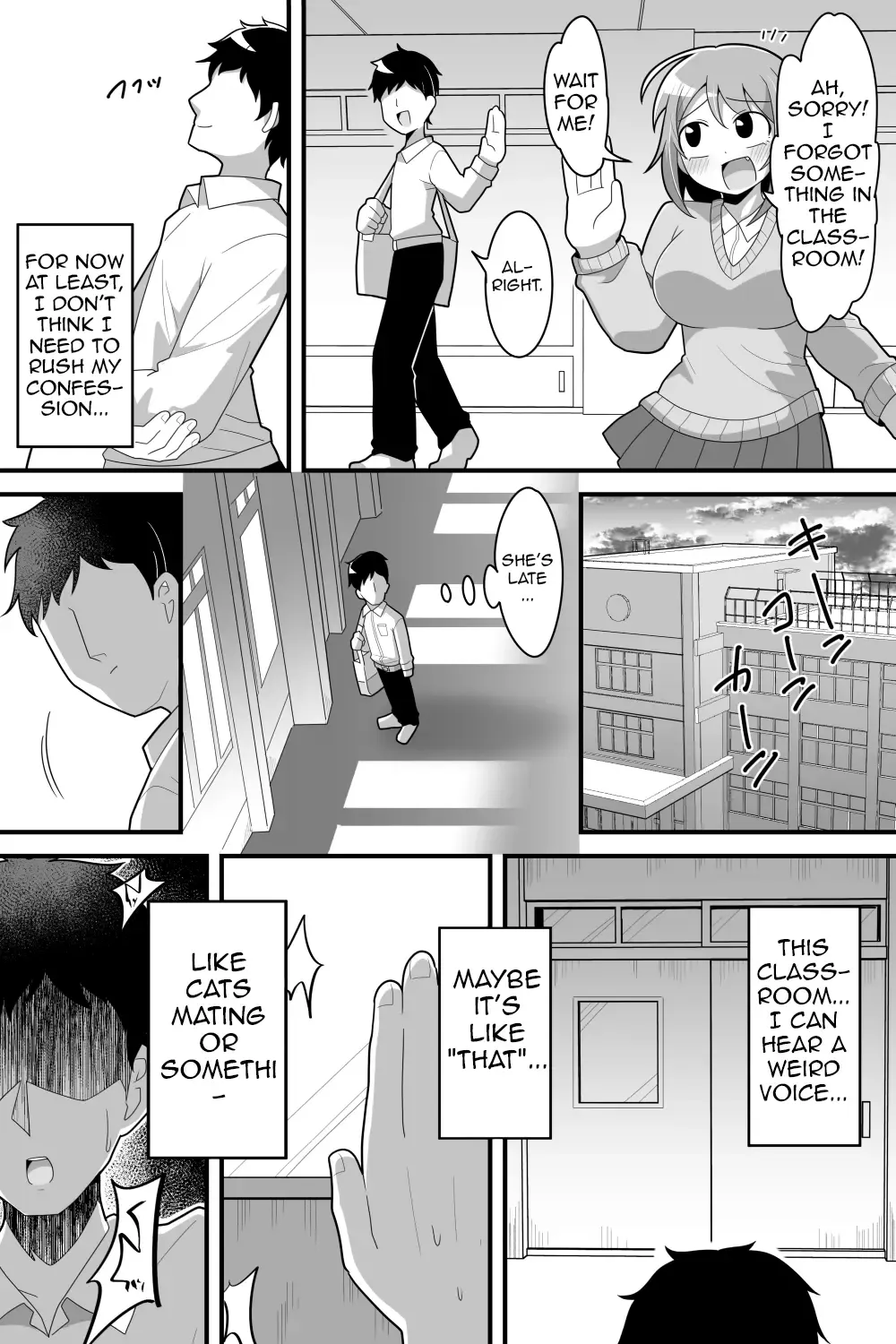 [Dakkoku Jiro] Futanari Nekura Onna ni Boku | A Story About a Gloomy Futanari Girl Fhentai - Page 5