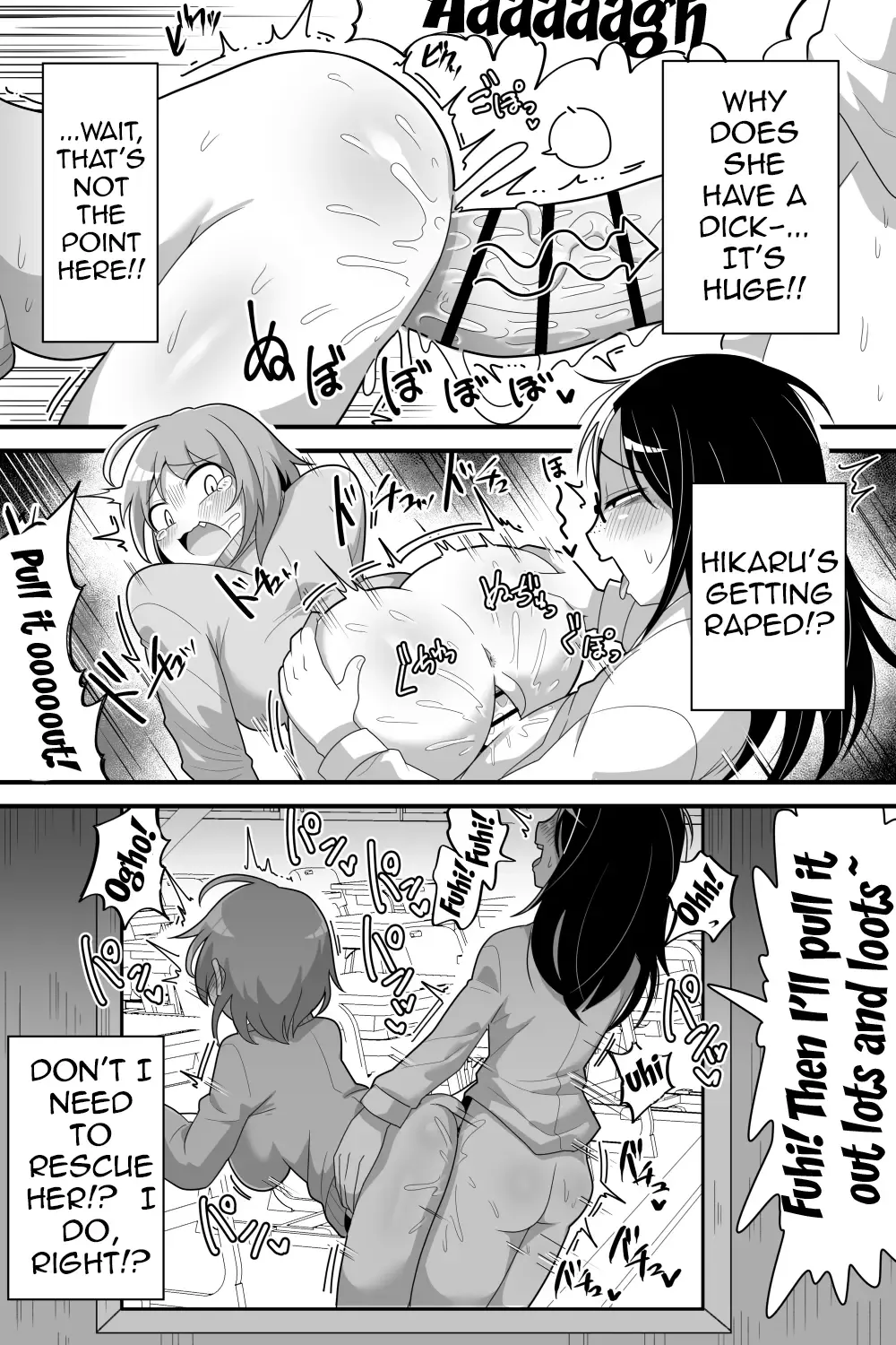 [Dakkoku Jiro] Futanari Nekura Onna ni Boku | A Story About a Gloomy Futanari Girl Fhentai - Page 8