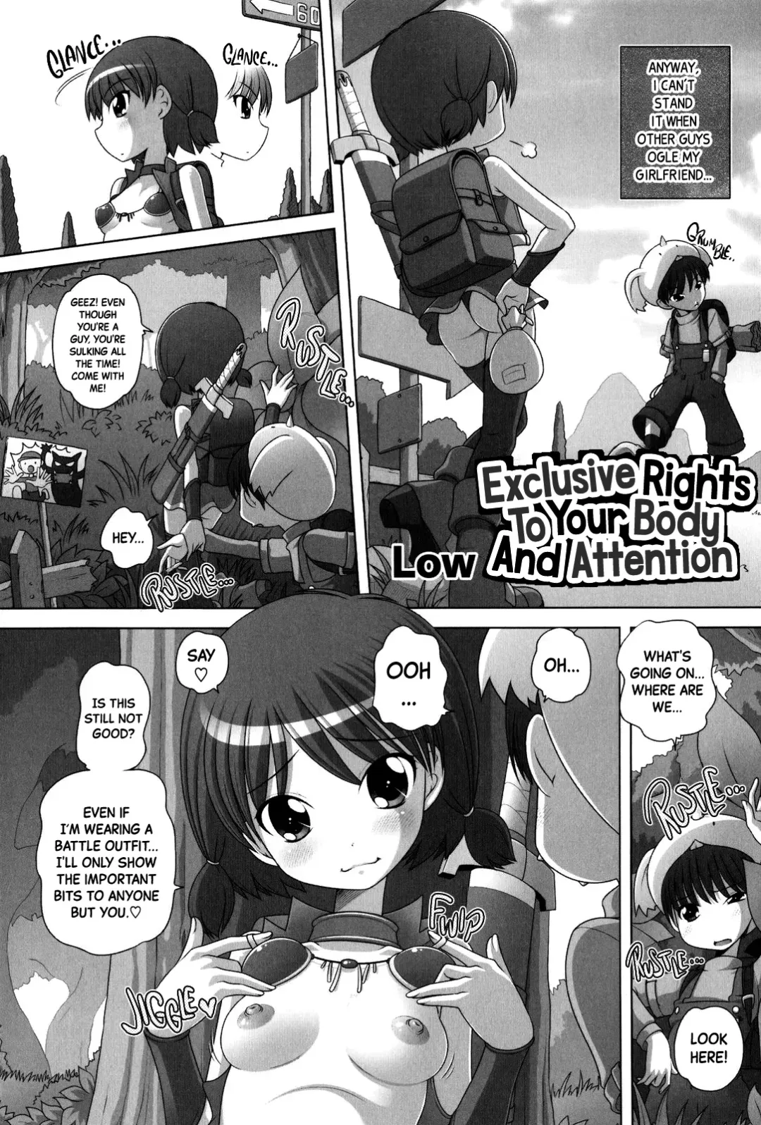 [Low] Karada mo Shisen mo Hitorijime | Exclusive Rights to Your Body and Attention (decensored) Fhentai - Page 3