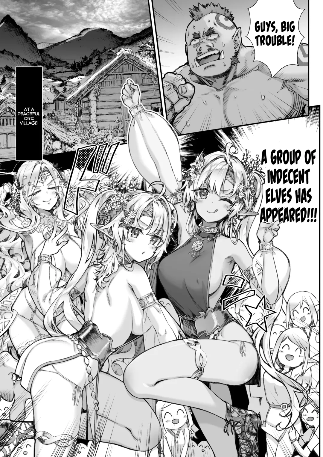 [Hakui Ami] Tobidase! Midara na Elf no Utage Fhentai - Page 2