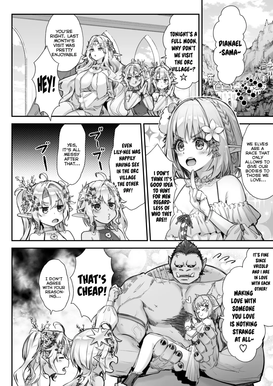 [Hakui Ami] Tobidase! Midara na Elf no Utage Fhentai - Page 31