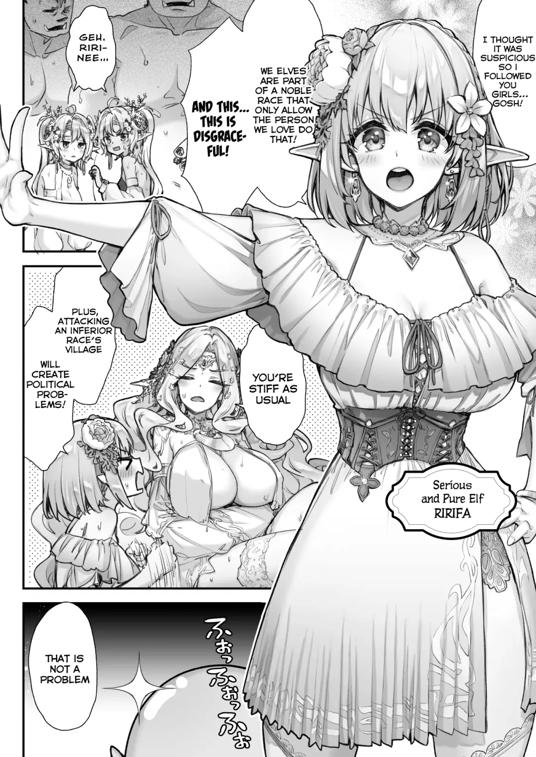 [Hakui Ami] Tobidase! Midara na Elf no Utage Fhentai - Page 5