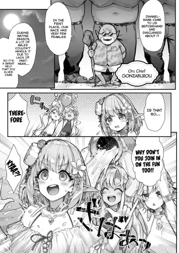 [Hakui Ami] Tobidase! Midara na Elf no Utage Fhentai - Page 6