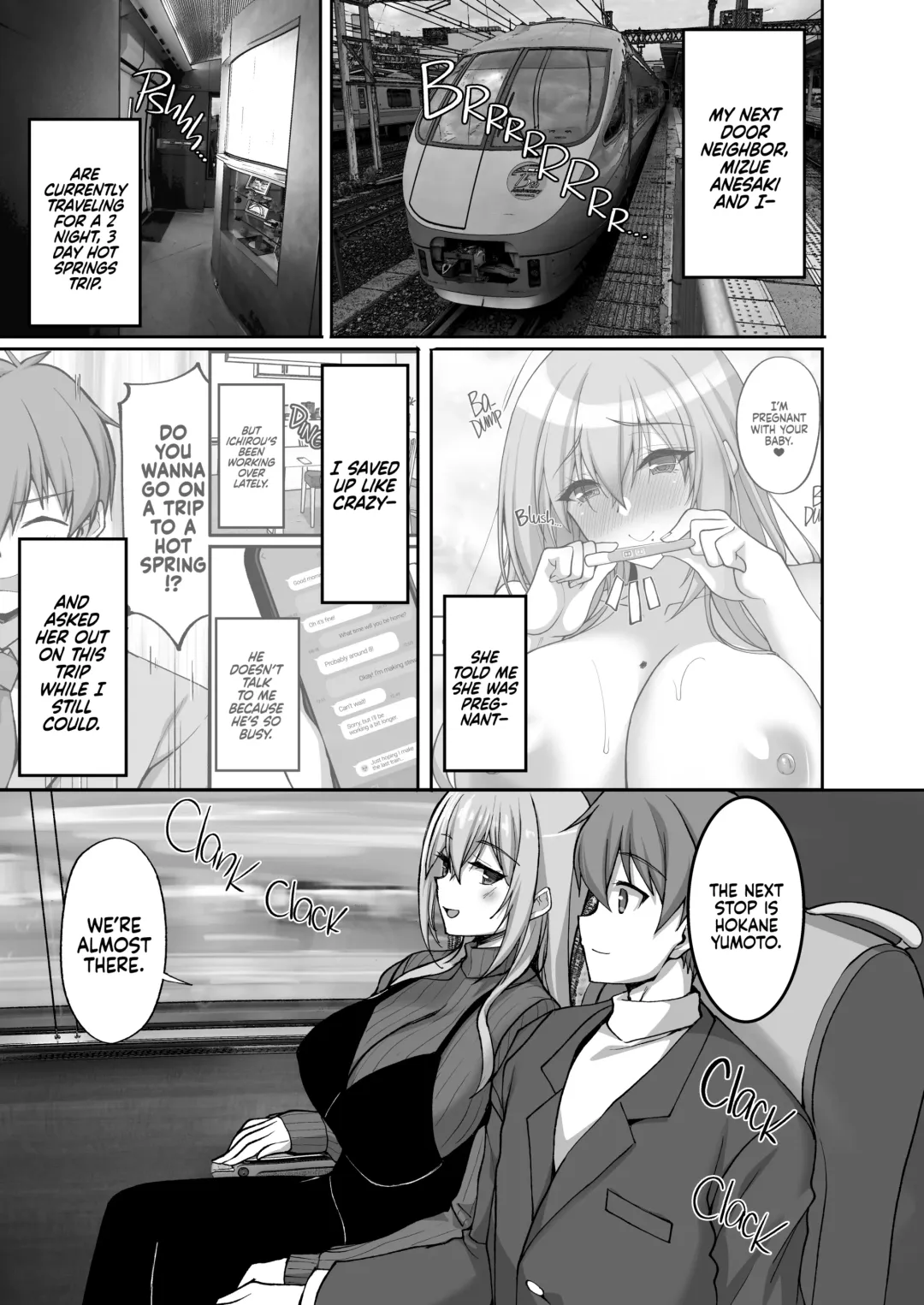[Takeda Aranobu] Ecchi na Onee-san wa, Suki desu ka? 5 ~Tonari no Onee-san to Ichaicha Onsen Ryokou Hen~ | Do You Like Naughty Older Girls? 5 ~Steamy Hot Springs Trip With the Girl next Door~ (decensored) Fhentai - Page 2