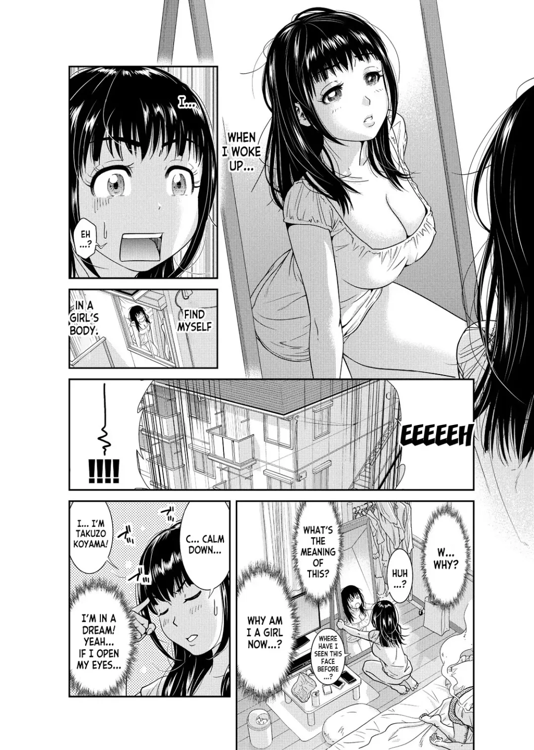 [Mohu2factory] Ore to Anoko no Nyotaika Change ~Naka de Ittara Koutai Shite ne?~ 1 Fhentai - Page 3