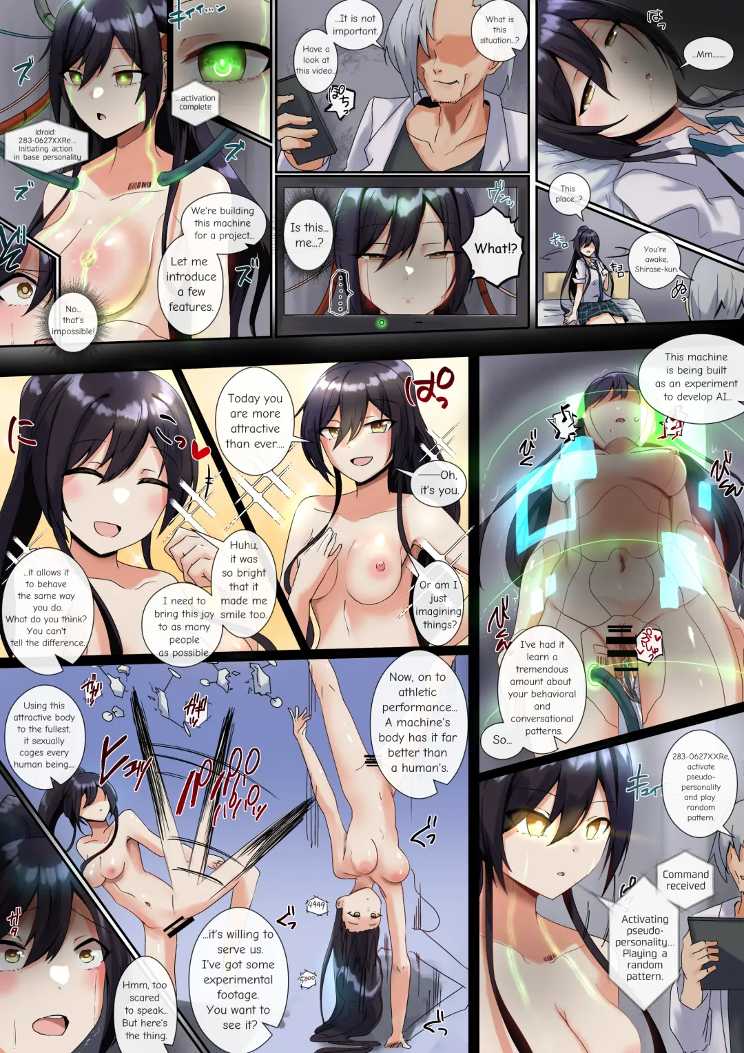 [Rim] Kikai Ningyou no Nichijou | The Daily Life Of A Mechanical Doll Fhentai - Page 1