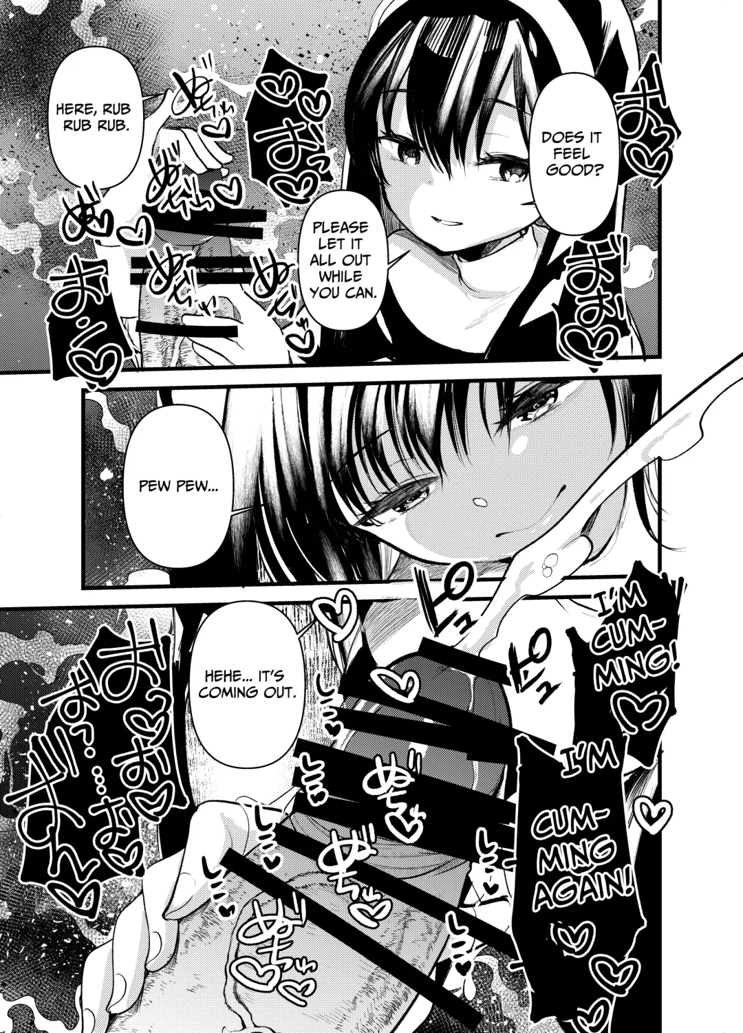 [Kameyoshi Ichiko] Kurokami no Maria-sama | Ejaculation Controlled MegaCUM Handjob From The Holy Mother Fhentai - Page 9