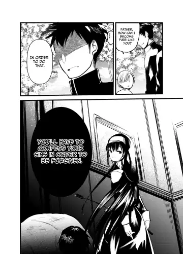 [Kameyoshi Ichiko] Kurokami no Maria-sama | Ejaculation Controlled MegaCUM Handjob From The Holy Mother Fhentai - Page 16