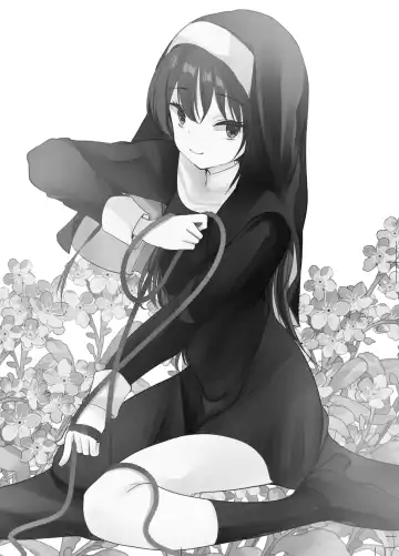 [Kameyoshi Ichiko] Kurokami no Maria-sama | Ejaculation Controlled MegaCUM Handjob From The Holy Mother Fhentai - Page 3