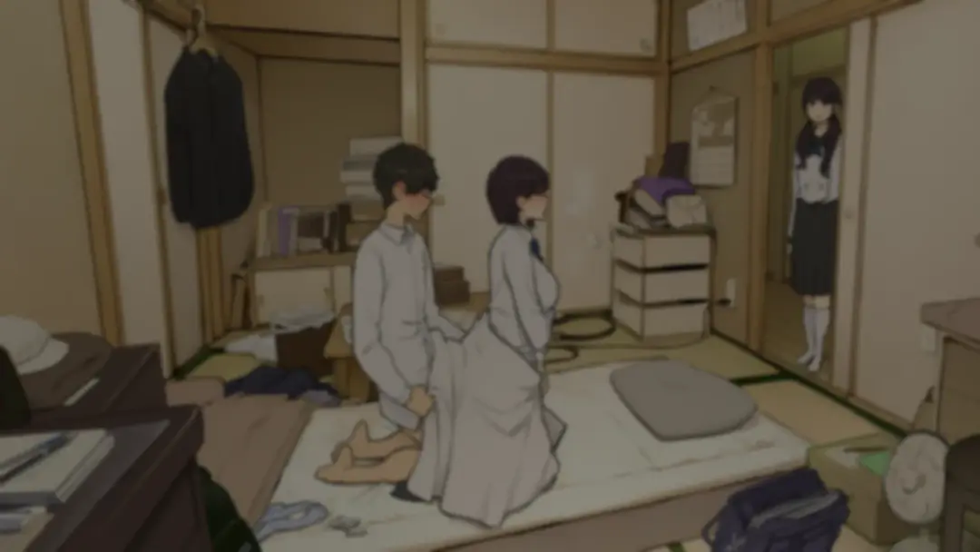 [Wakamatsu] Kazoku Zaitaku-chuu demo Jibun no Heya de Nantoka Sex Suru Gakusei Jidai Fhentai - Page 17