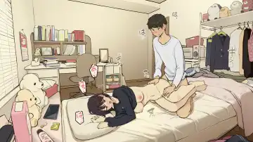 [Wakamatsu] Kazoku Zaitaku-chuu demo Jibun no Heya de Nantoka Sex Suru Gakusei Jidai Fhentai - Page 29