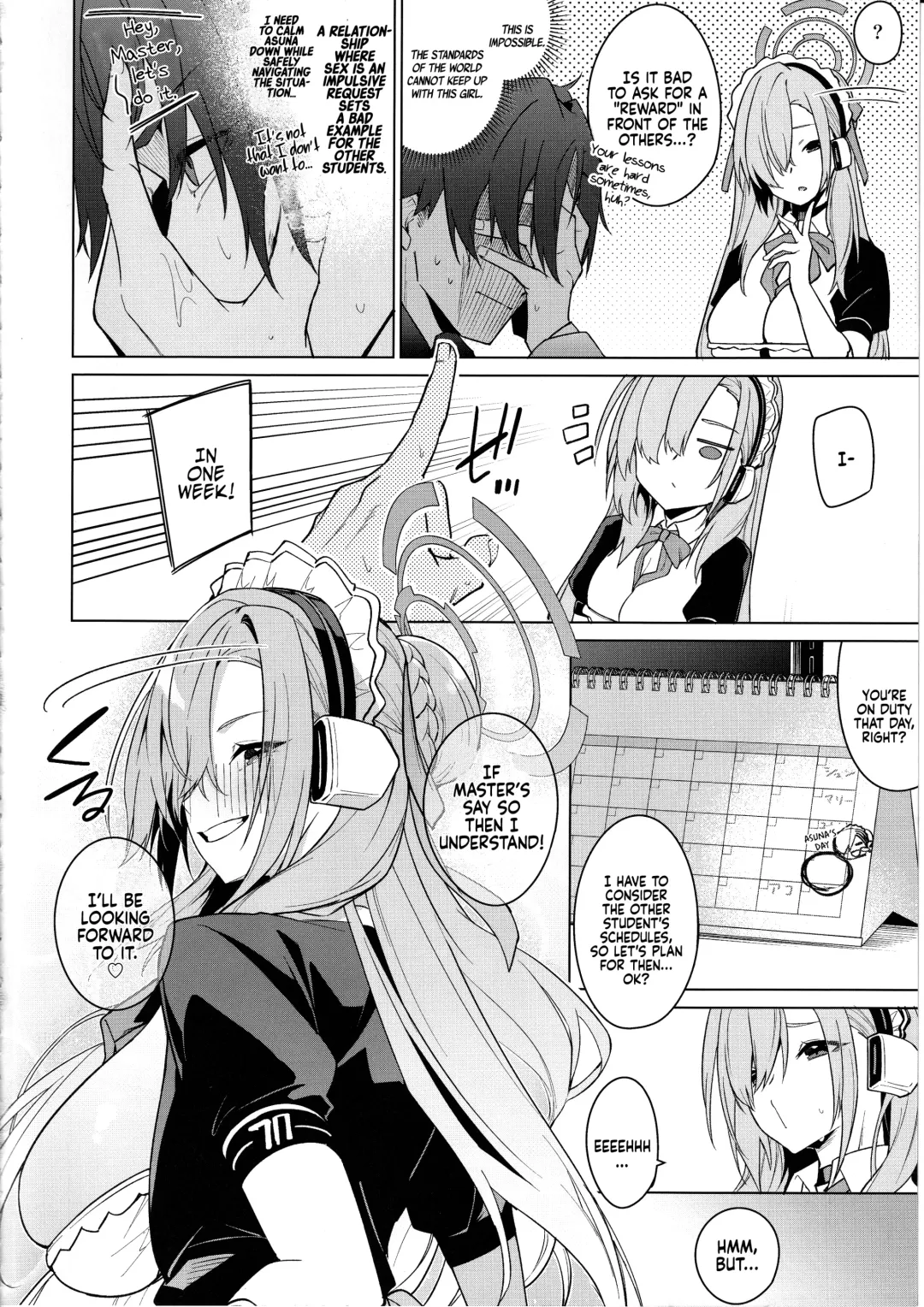 [Hetaren] Asuna to Isshuukan Go ni. | With Asuna after a week apart. Fhentai - Page 3