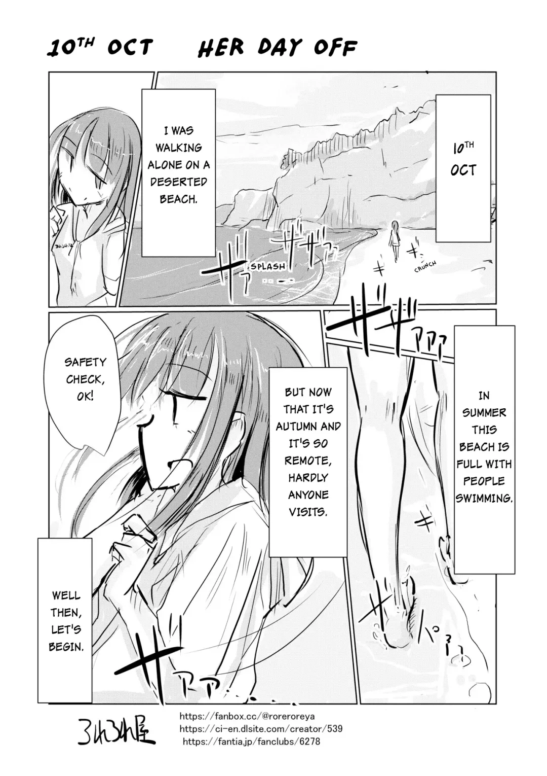 [Roreru] Kanojo No Kyuujitsu | Her Day Off Fhentai - Page 1