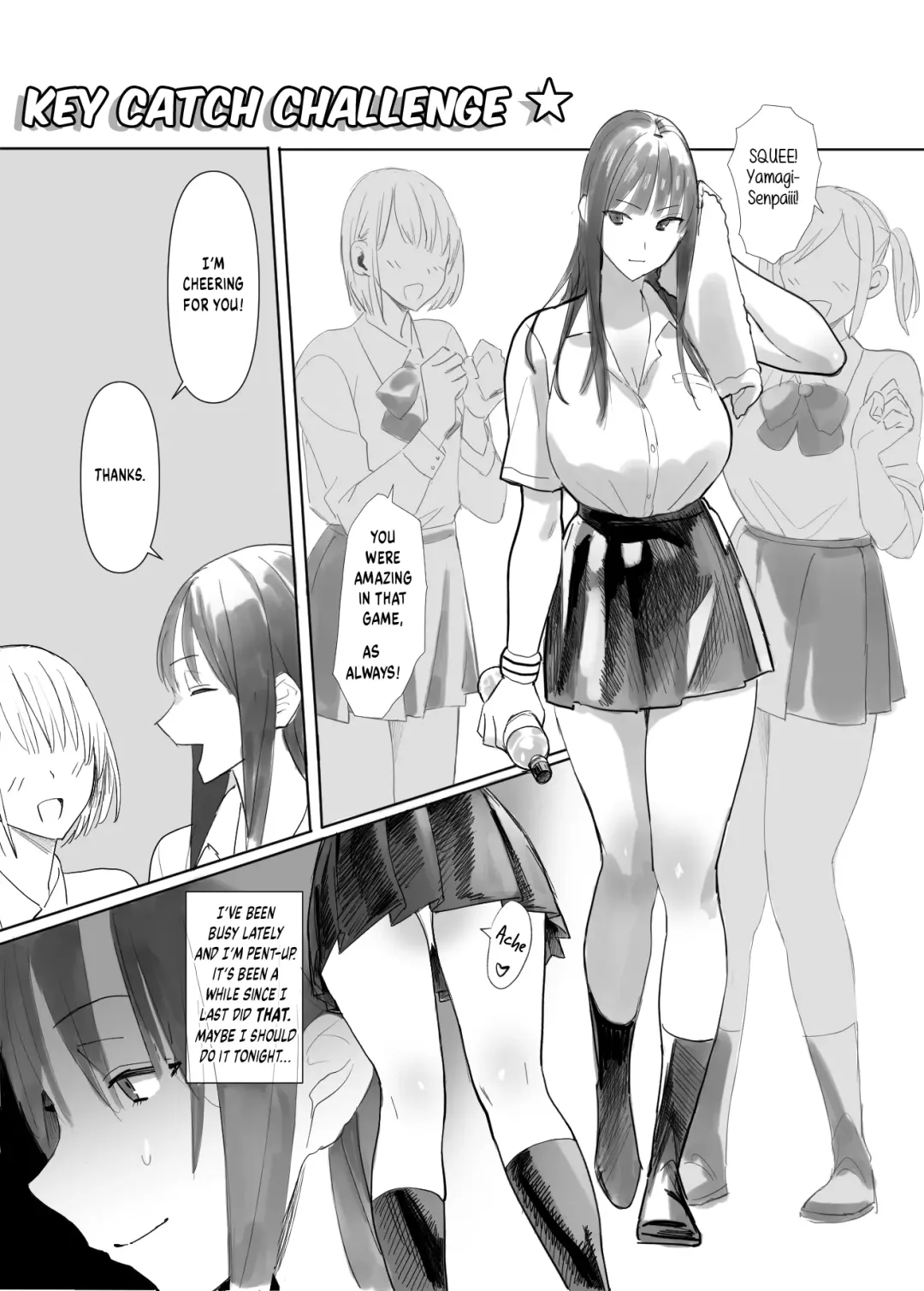 [Velzhe] Kagi Kyacchi Charenji | Key Catch Challenge Fhentai - Page 1