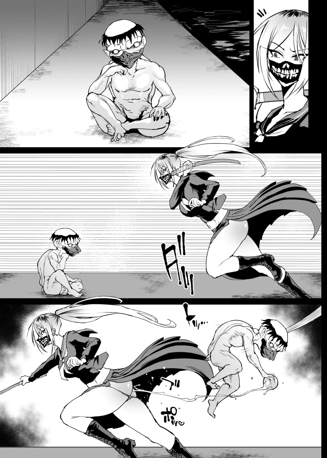 [Fan No Hitori] Taimabu S4 Gesuidou Hen 3 | JK退魔部 Season4 下水道篇3 Fhentai - Page 45