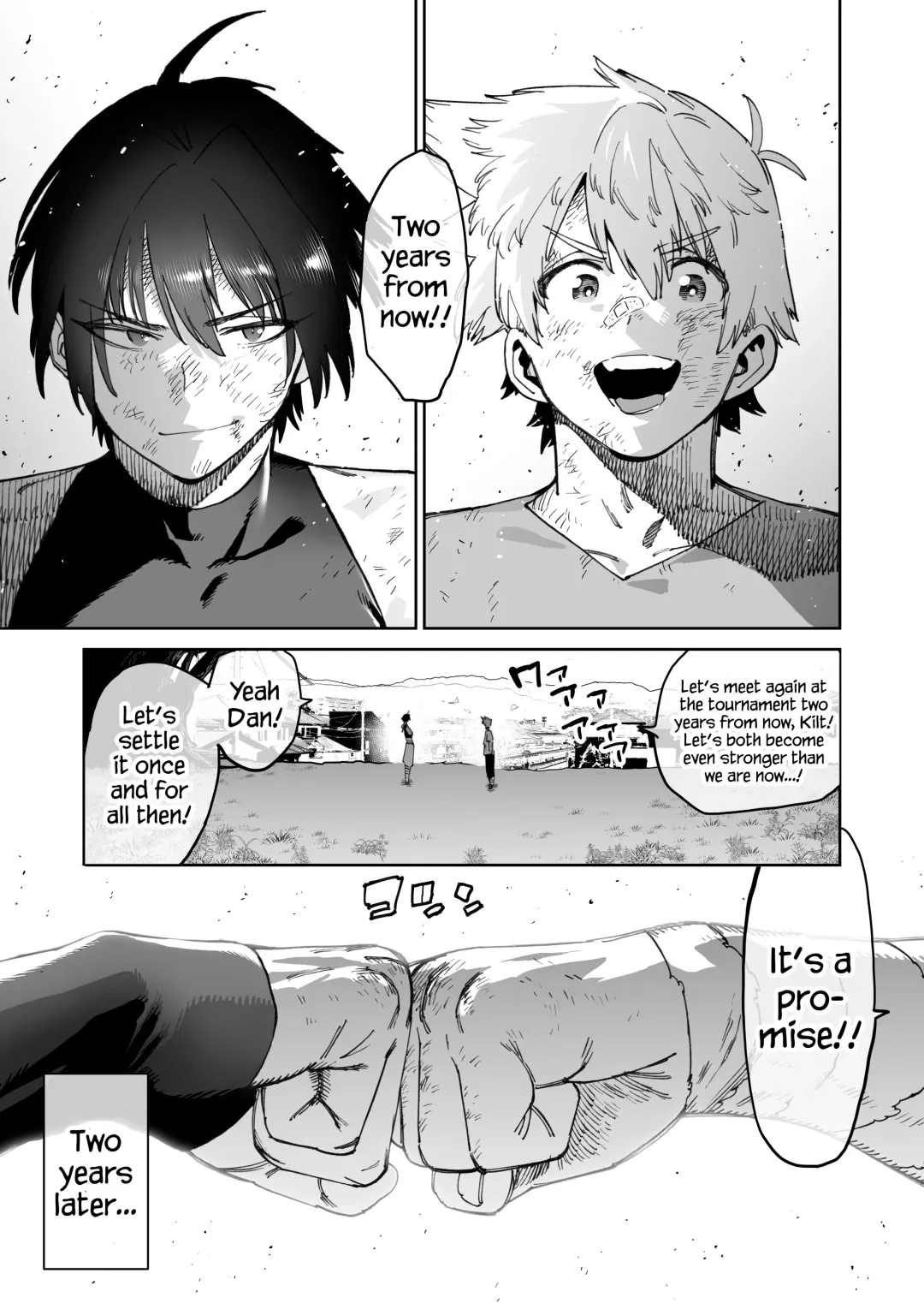 [Horieros] A Story About Two Comrades Who Parted Ways Vowing to Become Stronger, but Reunite After Two Years as Female Masturbators Fhentai - Page 4