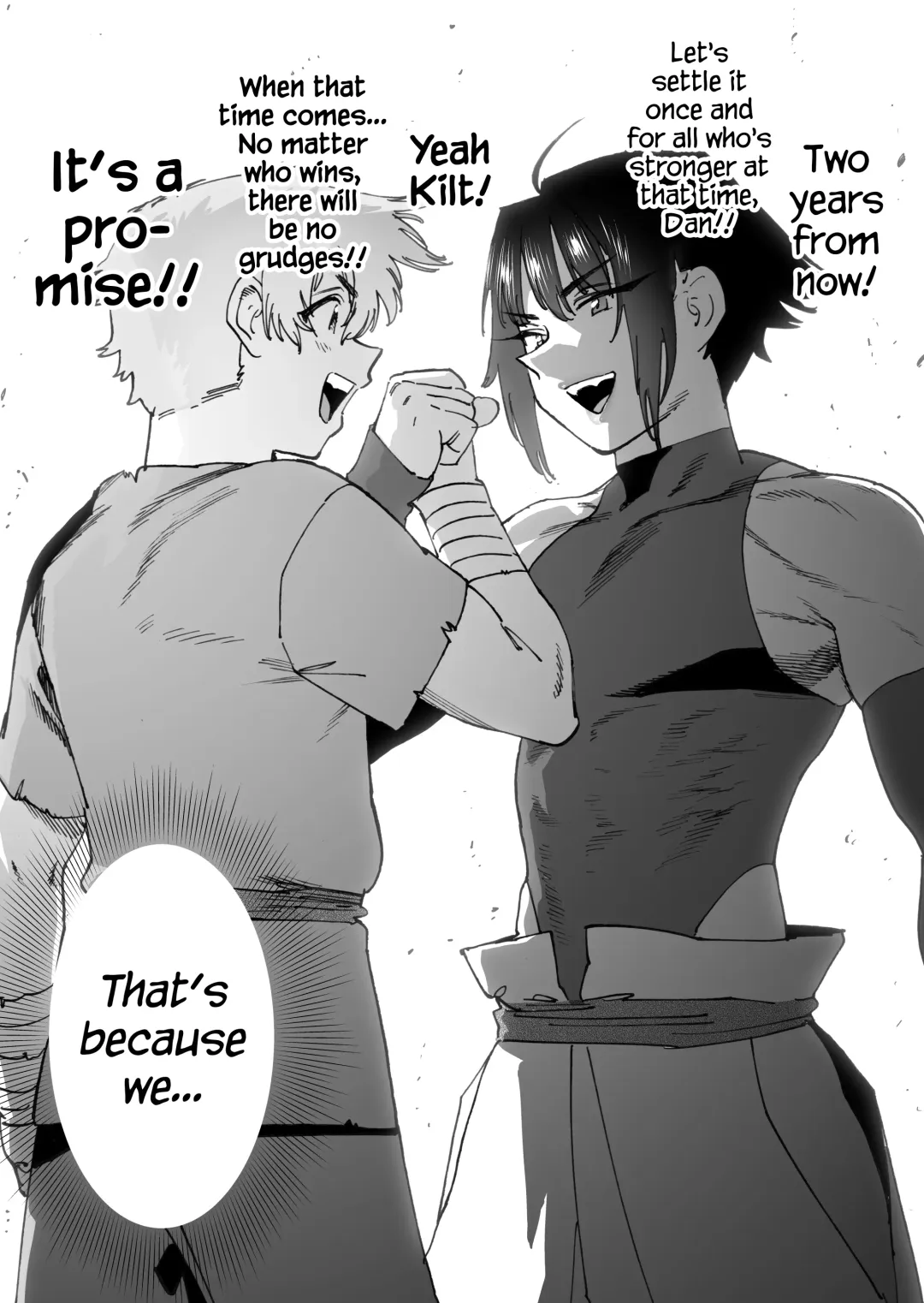 [Horieros] A Story About Two Comrades Who Parted Ways Vowing to Become Stronger, but Reunite After Two Years as Female Masturbators Fhentai - Page 94