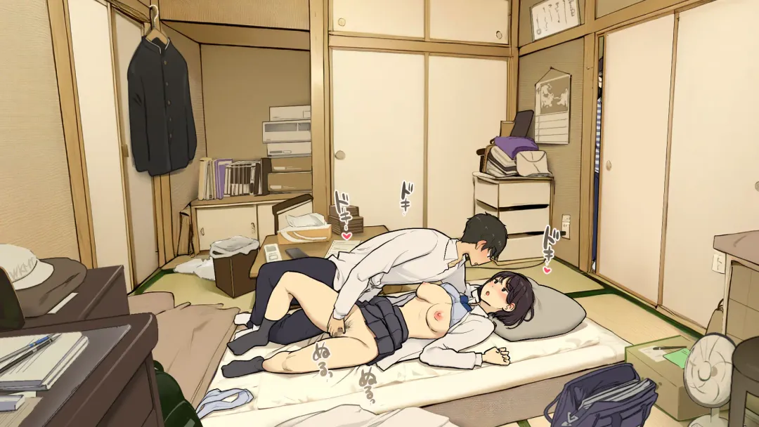 [Wakamatsu] Kazoku Zaitaku-chuu demo Jibun no Heya de Nantoka Sex Suru Gakusei Jidai Fhentai - Page 7