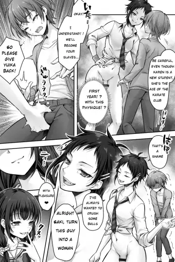 [Sasanoma Nibi] The story of my girlfriend and I who fell for a futanari's dick Fhentai - Page 12