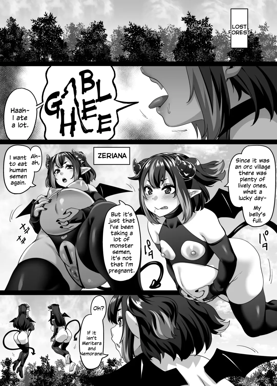 [Kazuhiro] Ueta Succubus Ikka wa Seiheki o Kojirasete iru Fhentai - Page 3