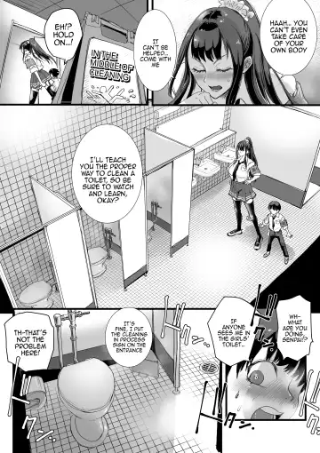 [Amane-san] Obenjo JK Chinchin Bika Iin | Toilet JK - Penis Beautification Delegate Fhentai - Page 5