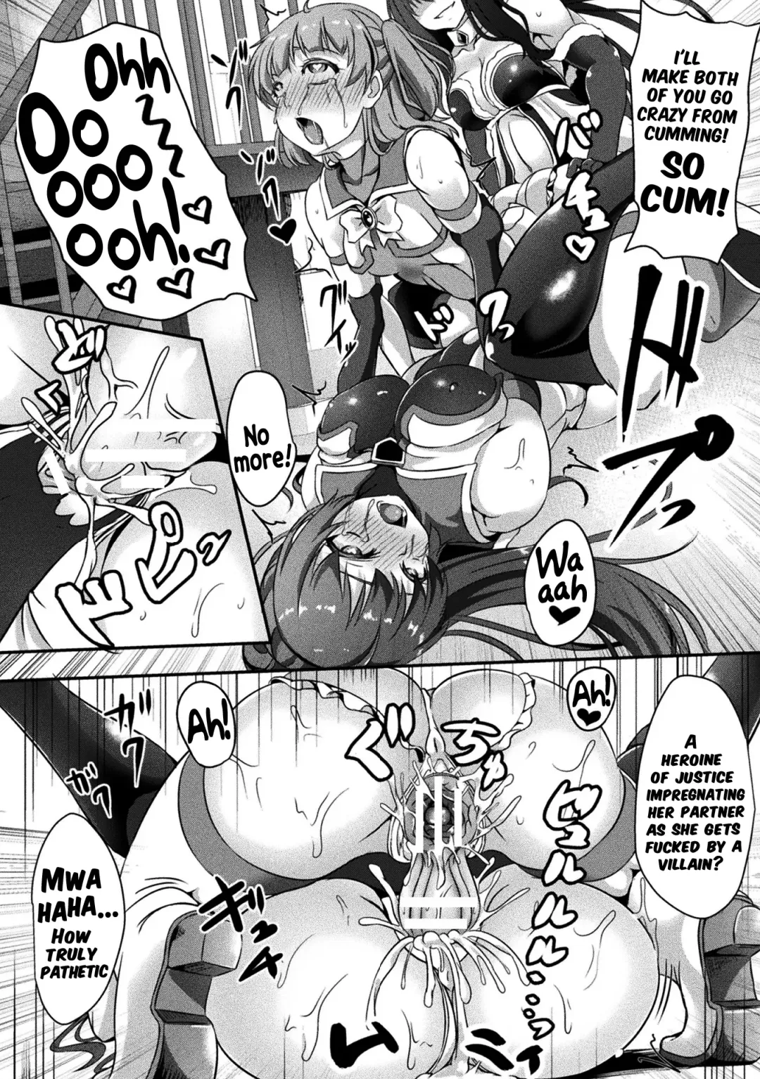 2D Comic Magazine Futanarikko no Tanetsuke Press de Kyousei Haramase! Vol. 2 | Futanari girls forcefully impregnating others with a mating press! Vol. 2 Fhentai - Page 18