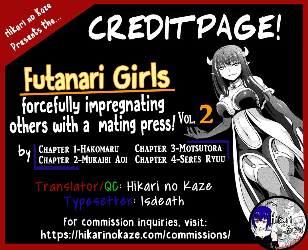 2D Comic Magazine Futanarikko no Tanetsuke Press de Kyousei Haramase! Vol. 2 | Futanari girls forcefully impregnating others with a mating press! Vol. 2 Fhentai - Page 80