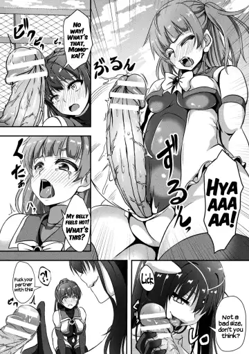 2D Comic Magazine Futanarikko no Tanetsuke Press de Kyousei Haramase! Vol. 2 | Futanari girls forcefully impregnating others with a mating press! Vol. 2 Fhentai - Page 6