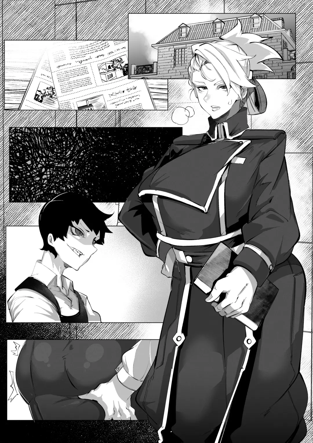 [Mr.way] Hawkeye Chuui wa Nikubenki Tantou Hisho ni natta Youdesu Fhentai - Page 12