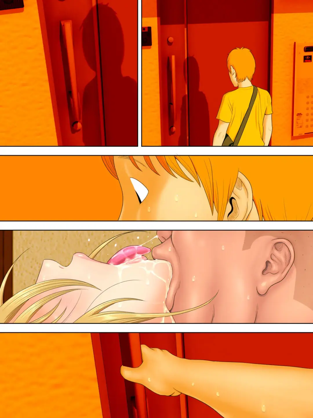 [Minazuki Mikka] Manbiki Mama to Tencho no Musuko 2 | Воровство мамы и сын менеджера магазина 2 Fhentai - Page 43