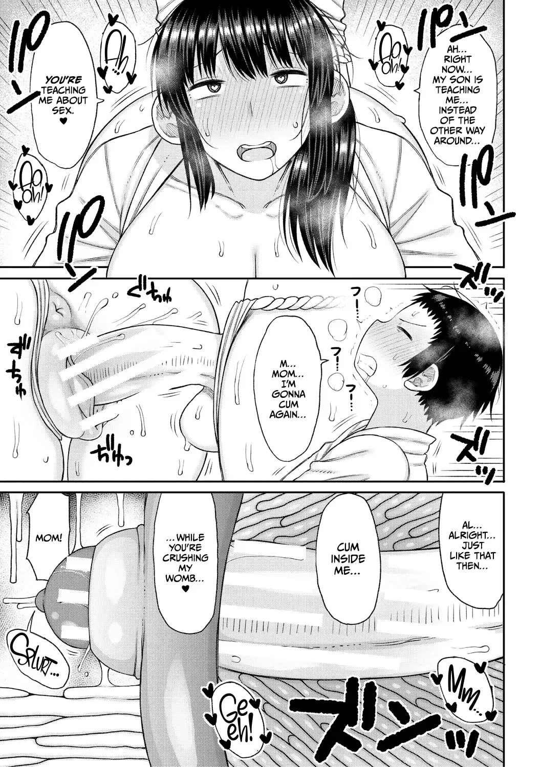[Nagaikusa] Haramitagari na Mama ~Okaa-san to Ippai Kozukuri Shiyou ne~ Fhentai - Page 113
