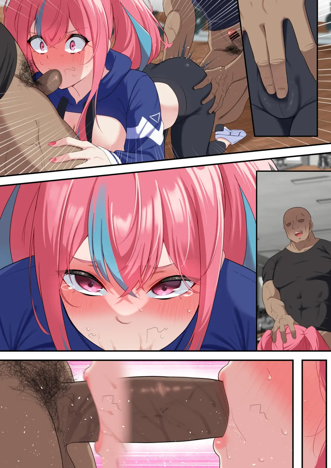 [Nanohana] Gym Kayoi no Muchimuchi AtaShiko Gal o Seibai Shite Mita Fhentai - Page 35