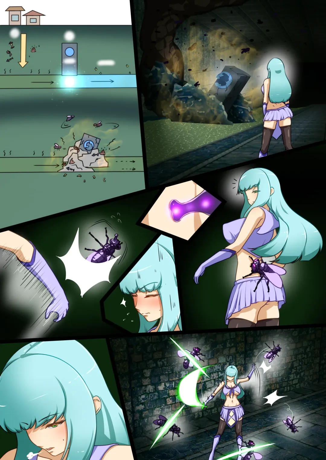 [Dew] Uchi no Ko ga Ecchi na Teki to Tatakatte Haiboku suru Hanashi ~vs Evelyn~ Fhentai - Page 51