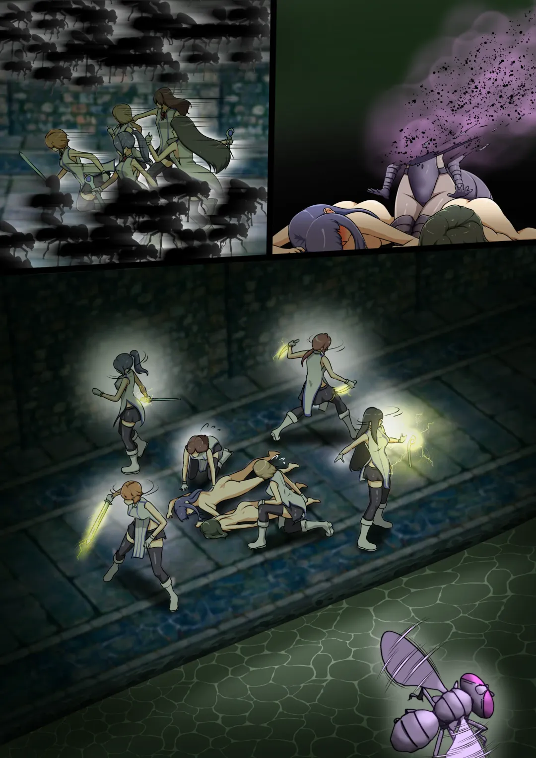 [Dew] Uchi no Ko ga Ecchi na Teki to Tatakatte Haiboku suru Hanashi ~vs Evelyn~ Fhentai - Page 93