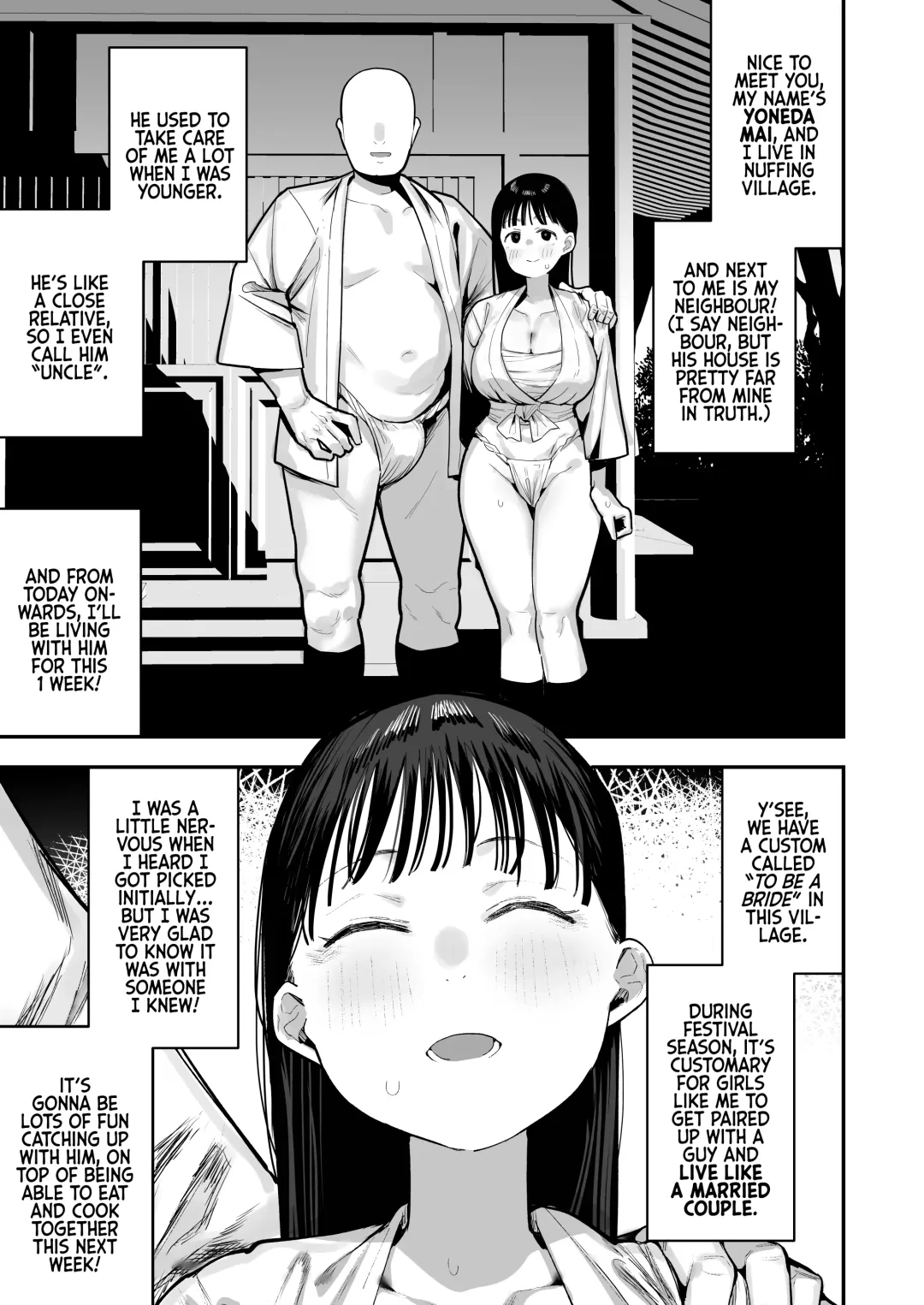 [Anon 2-okunen] "Oyome-san no Renshuu" ga Aru Mura de no Toaru Danjo no Kiroku | An Account of Newlyweds During Their Village Custom of "A Bride-To-Be" Fhentai - Page 26