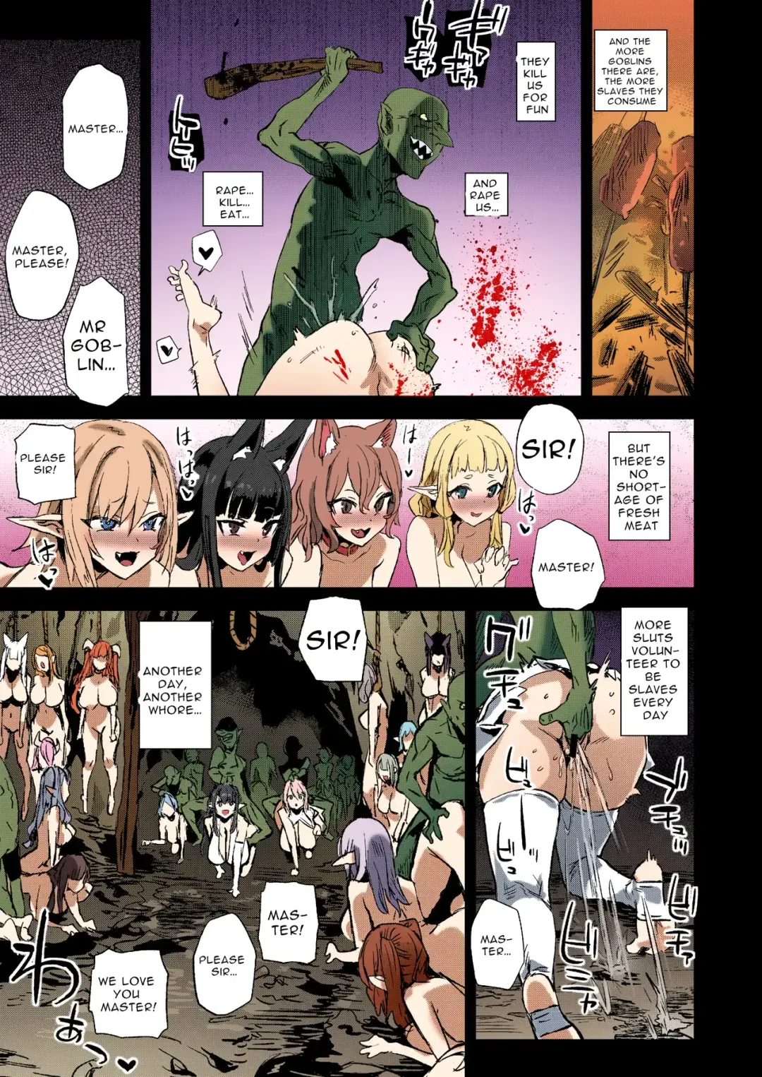 [Asanagi] Succubus Joou vs Zako Goblin - Victim Girls R Fhentai - Page 41