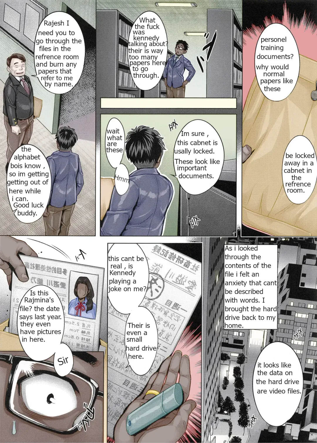 My hindi wife , a company slave! Fhentai - Page 5