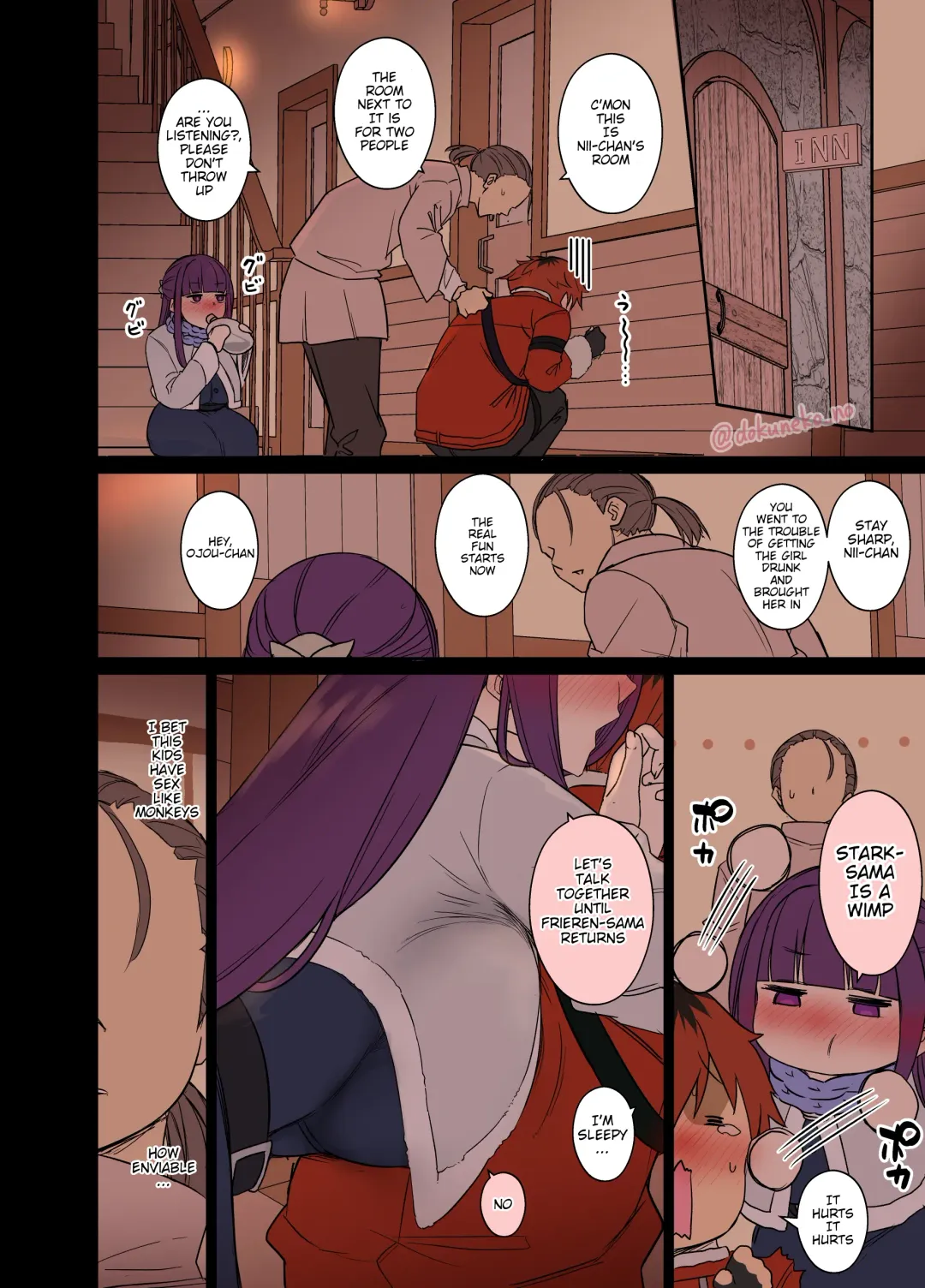 [Dokuneko Noil] Fern ni Warui Koto o Suru Hanashi Fhentai - Page 2