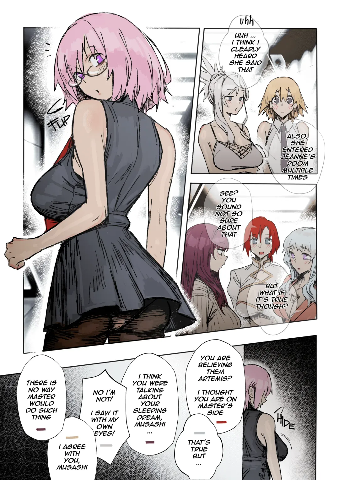 [Ohkohaku] Chaldea Hypnotic Servant Enslavement Simulator Fhentai - Page 5