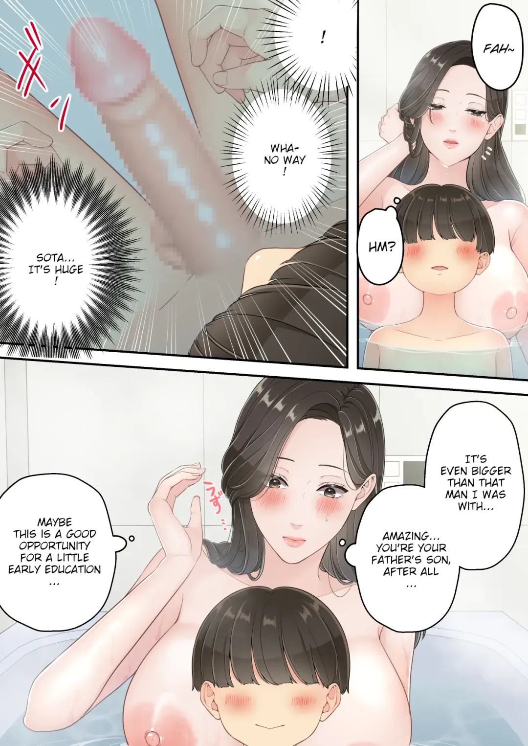 Deisui Chijo Mama | My Mom Gets Drunk and Molests Me Fhentai - Page 10