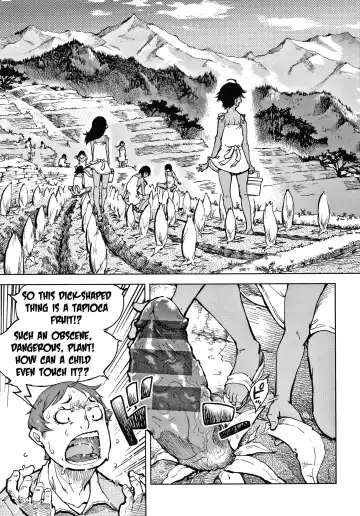 [Suzuki Kyoutarou] Tapioca Shuukaku wa Kasshoku Shochouzen Shoujo no Chitsunai de | Tapioca is harvested in the vagina of a little brown girl before her first period Fhentai - Page 8